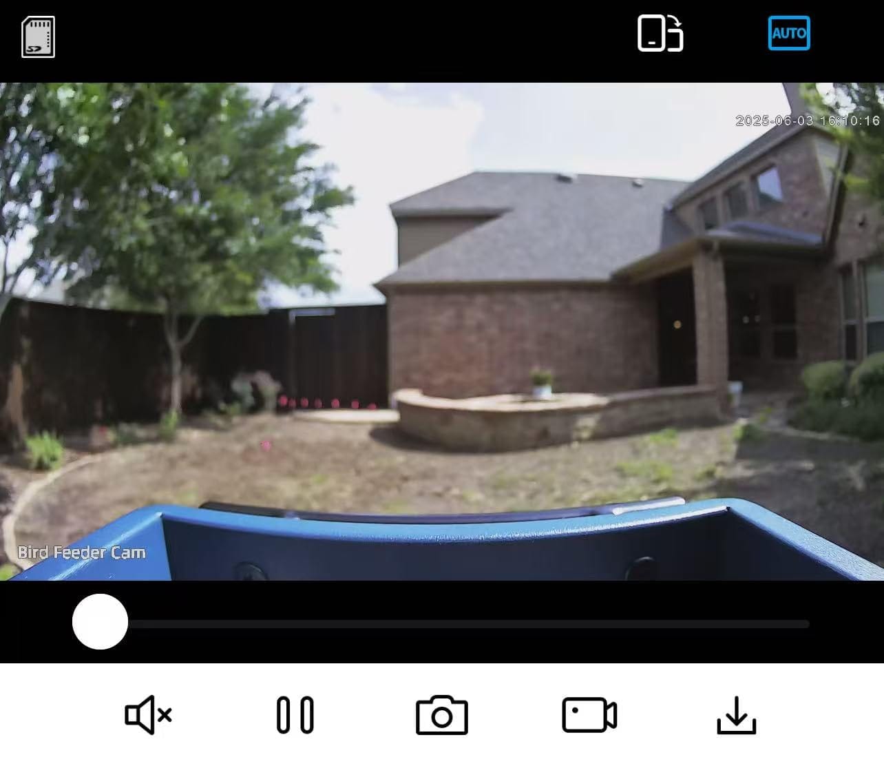Customer photo review of VINGUYS Smart Bird Feeder with Camera V-Feeder Metal