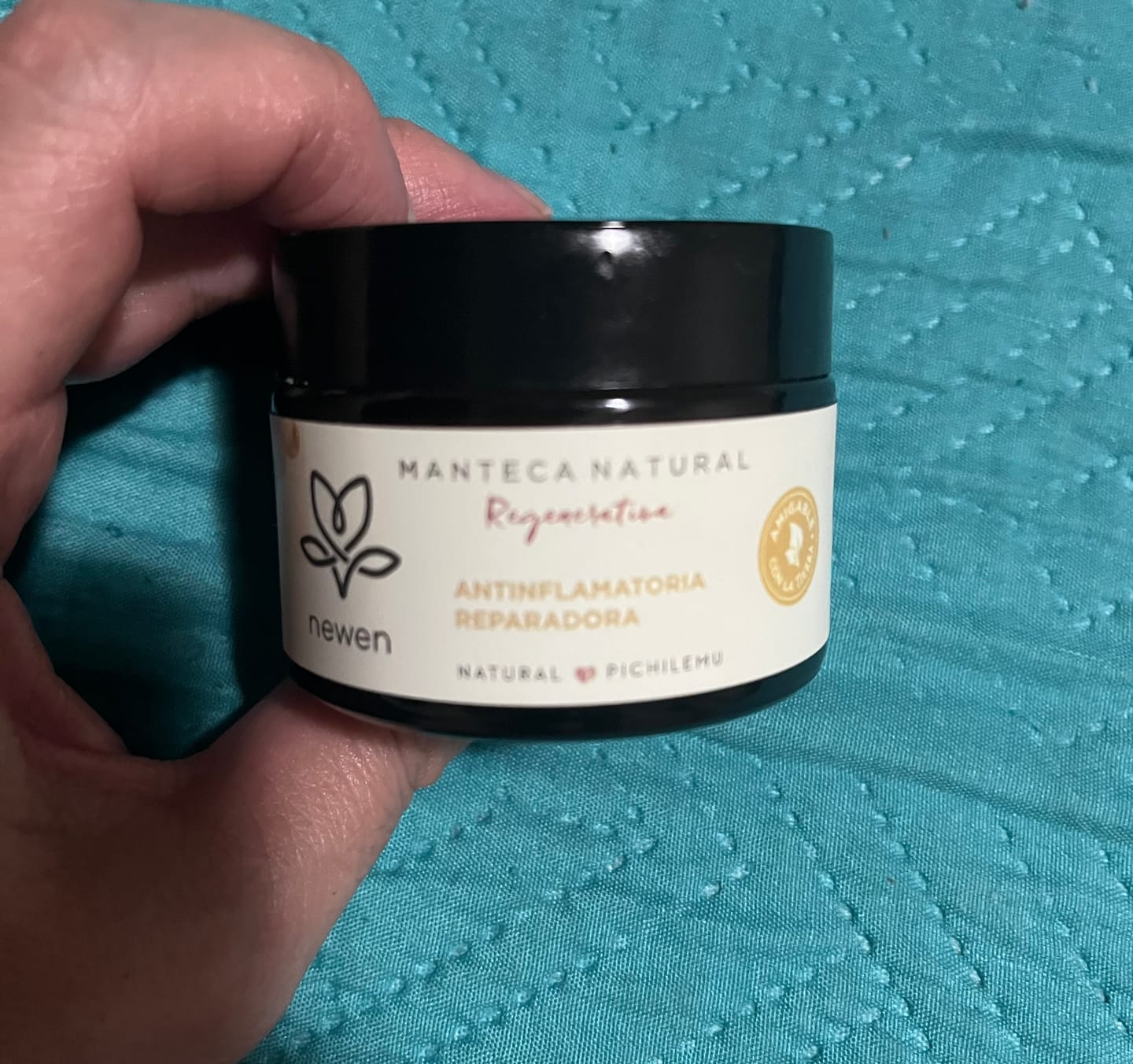 Customer photo review of Manteca Regenerativa Piel Sensible
