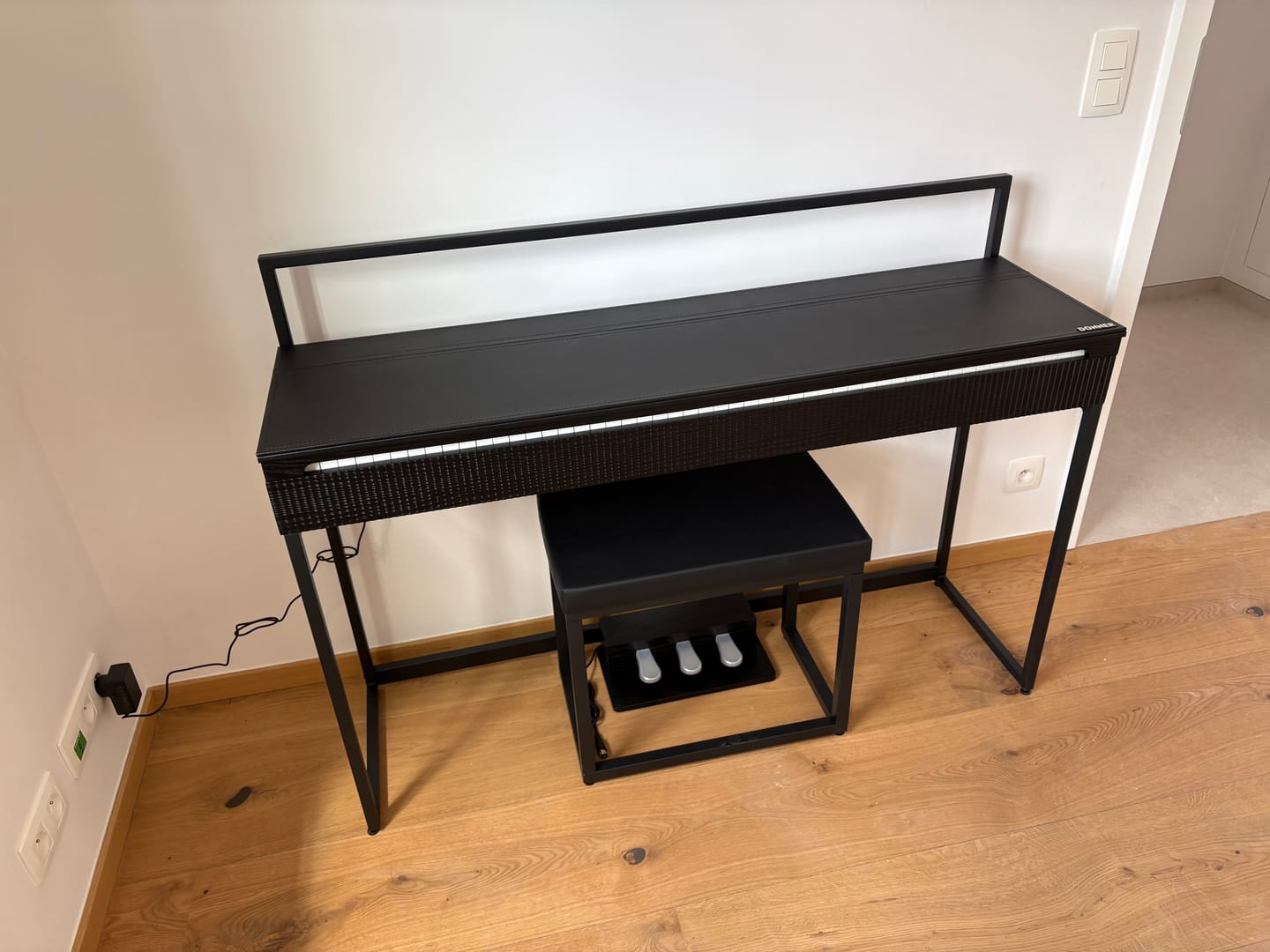 Customer photo review of Piano numérique domestique Donner OURA™ S300 à 88 touches