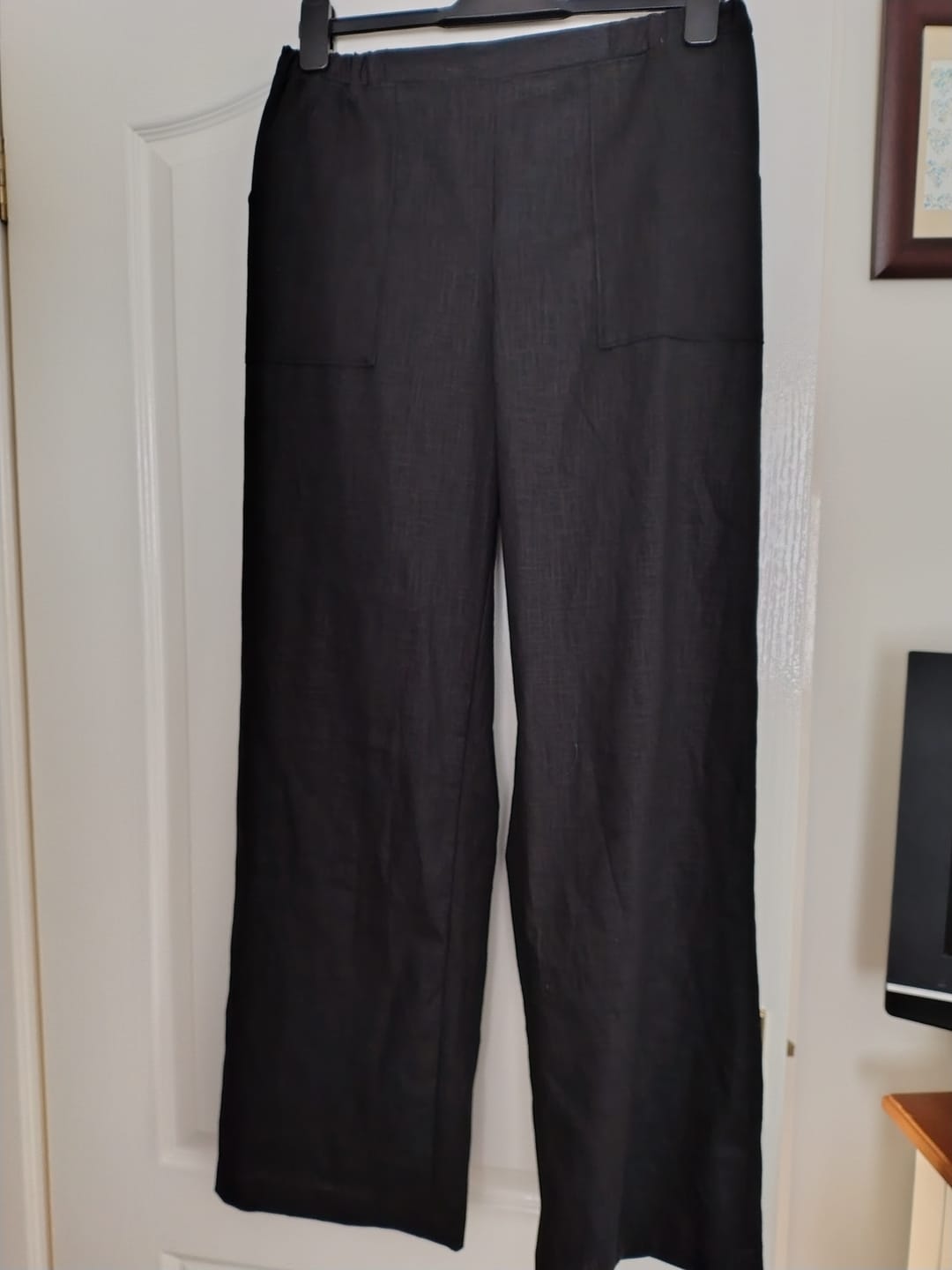 Customer photo review of Linen Textured Look Cotton Fabric