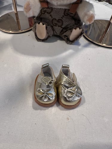 Customer photo review of Labubu Bow Shoes