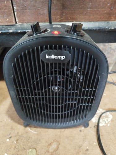 Customer photo review of Termo Ventilador Eléctrico Kaltemp BEE 2000W | 20m2