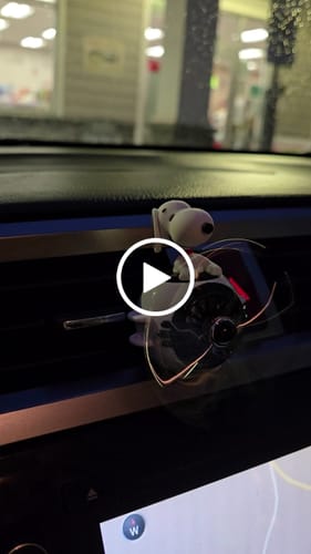 Customer video review of Snoopy Air Freshener