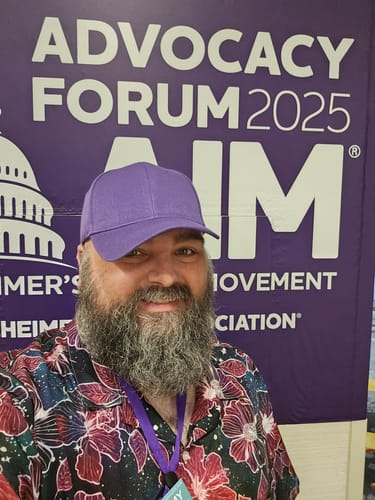 Customer photo review of Hawaiian Blooms Space Button Up Shirt