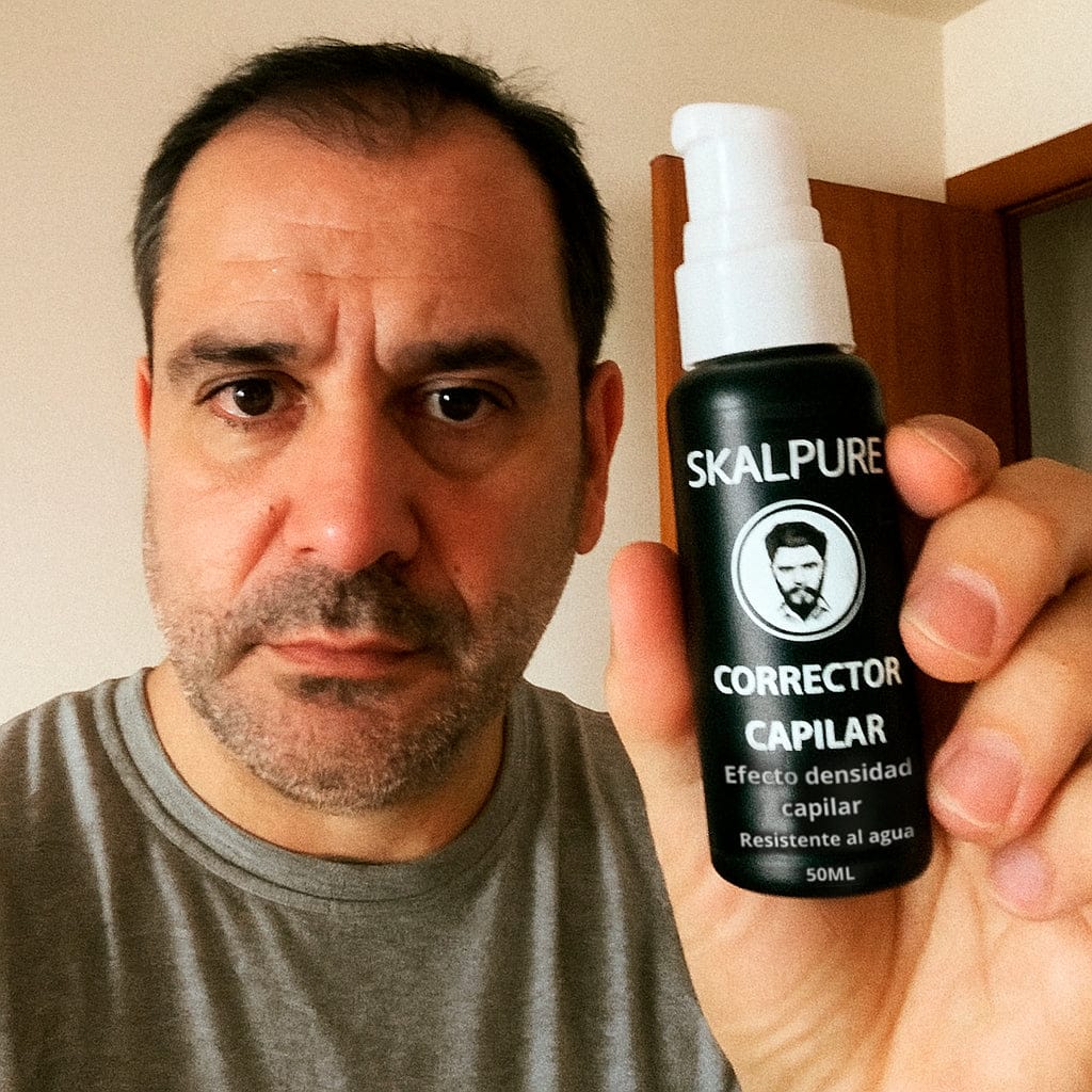 Customer photo review of SKALPURE® – Corrector Capilar Profesional