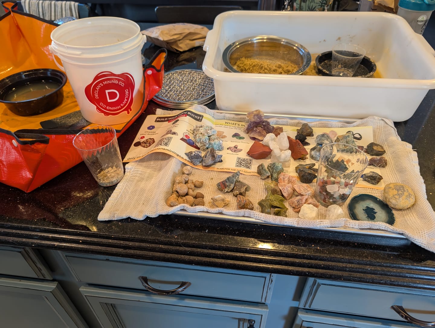 Customer photo review of Declan's Mining Bucket