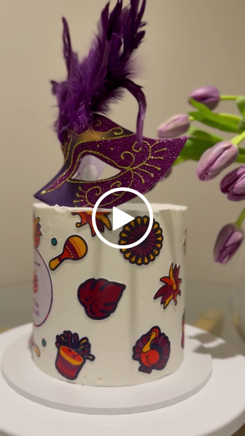Customer video review of 30 x 3.8 cm Small Cupcake Custom Edible Icing Images
