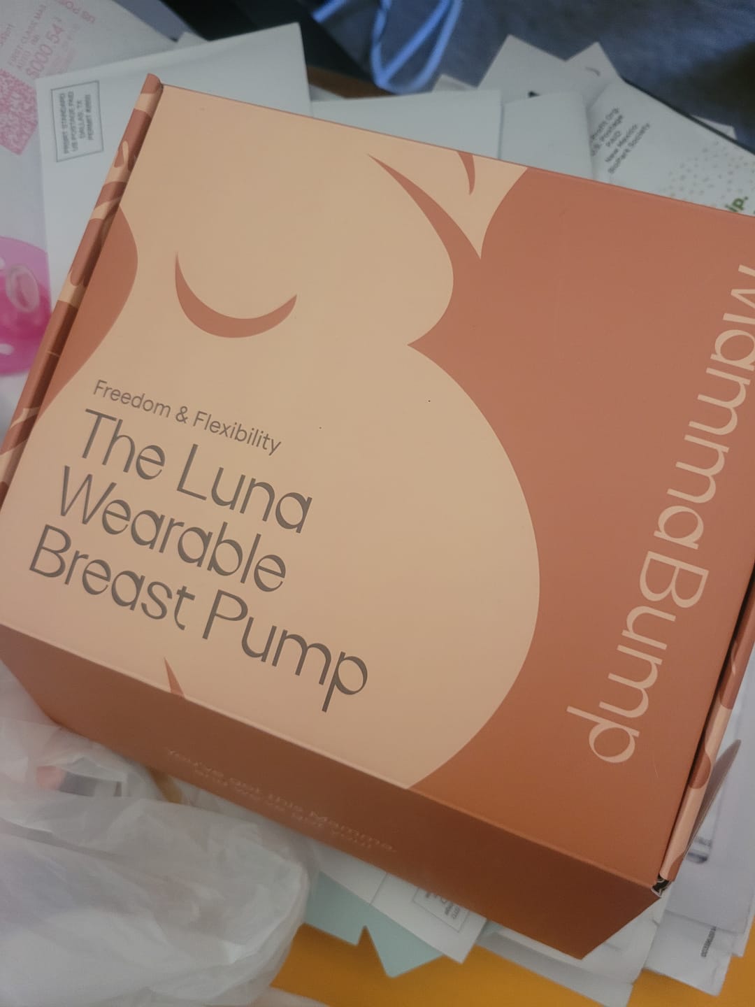 Customer photo review of The Luna© Wearable Breast Pump