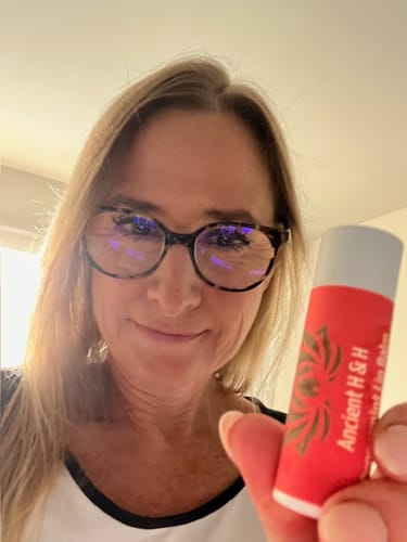 Customer photo review of Tallow Lip Balm - 3 Pack