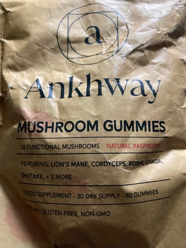 Customer photo review of 2-Month Mushroom Gummies