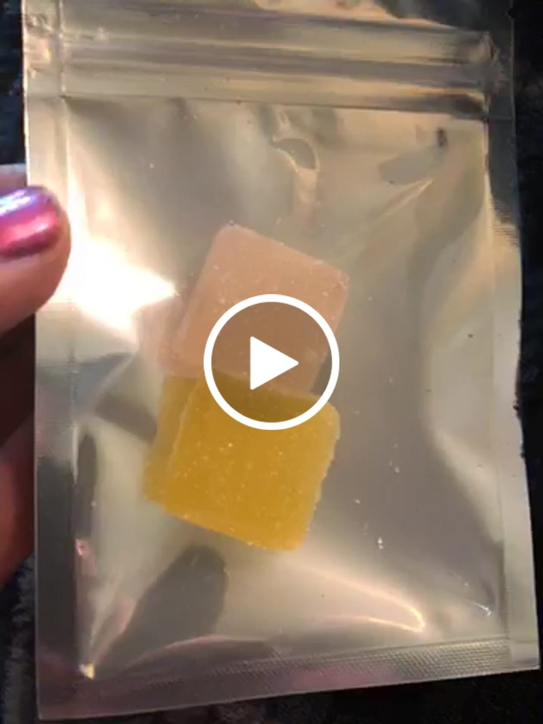 Customer video review of THC Gummies