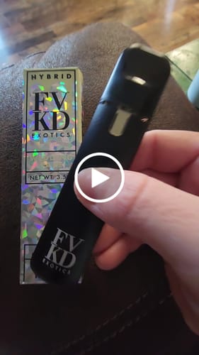 Customer video review of FVKD EXOTICS THCA ROSIN DISPOSABLE | 3.5G