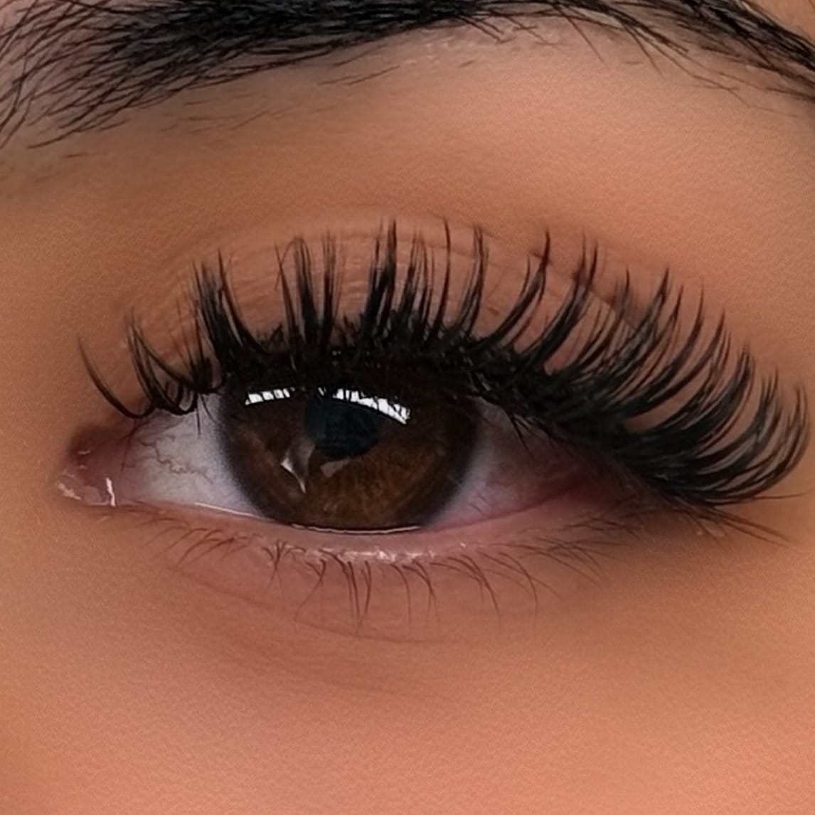 Customer photo review of Cashmere Volume Lash Extensions 0.05mm