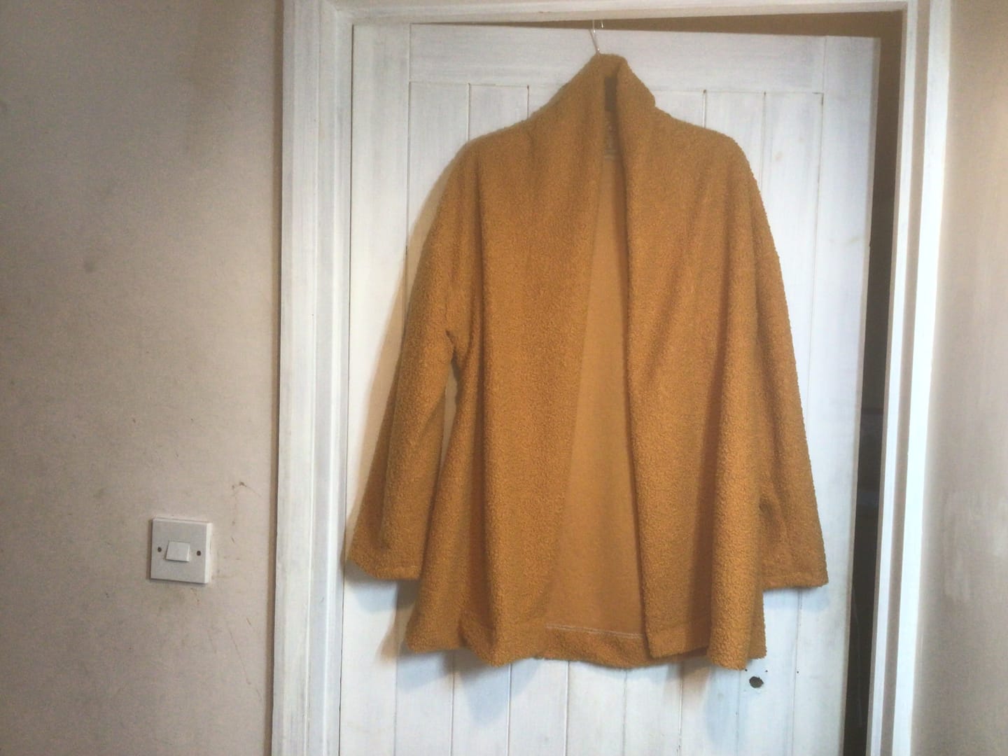 Customer photo review of Plain Sheep Loop Boucle Fabric