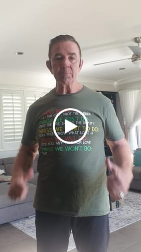 Customer video review of Things We Did T-Shirt