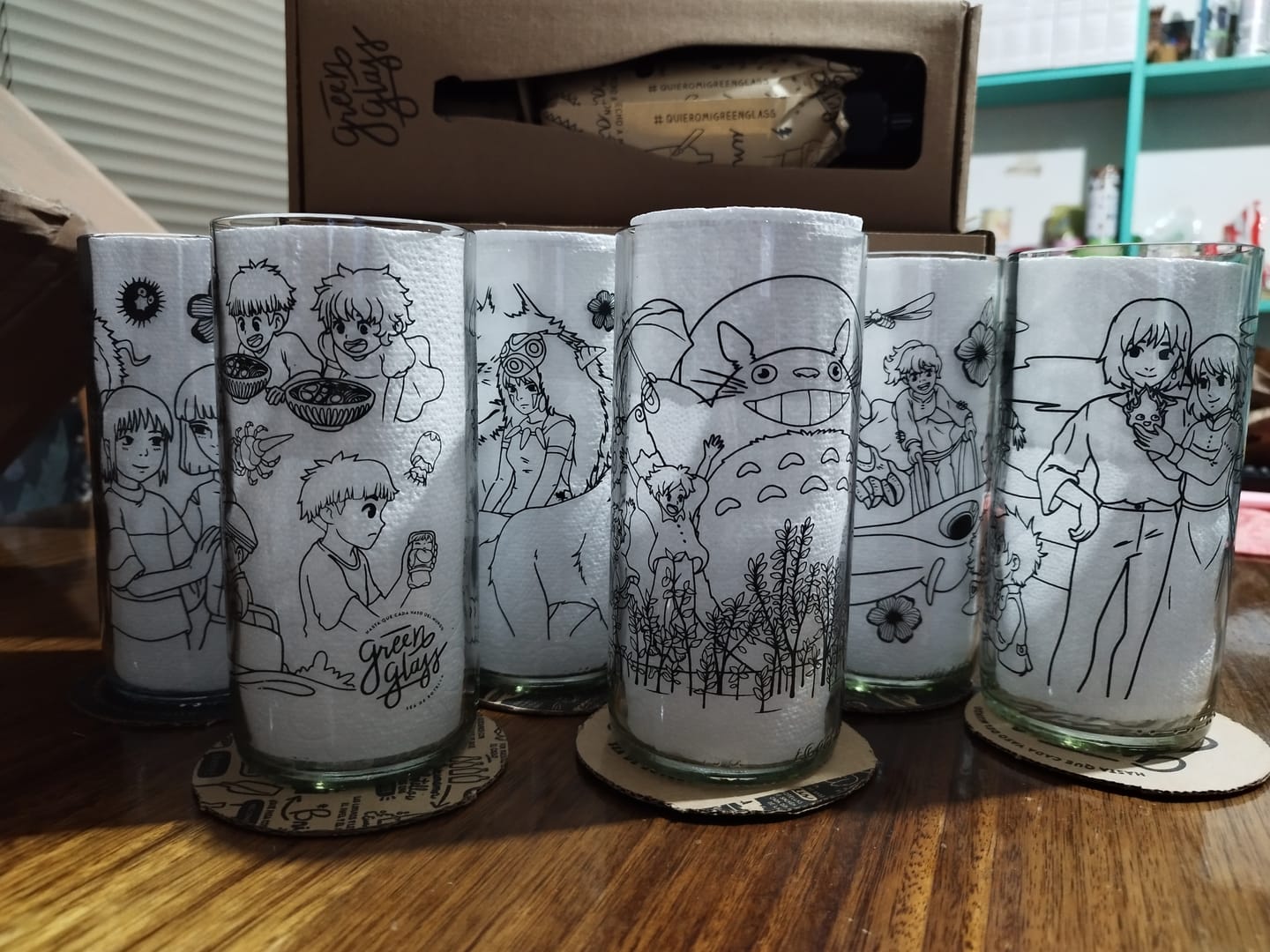 Customer photo review of Studio Glass - Juego de 6 Vasos - 500 ml