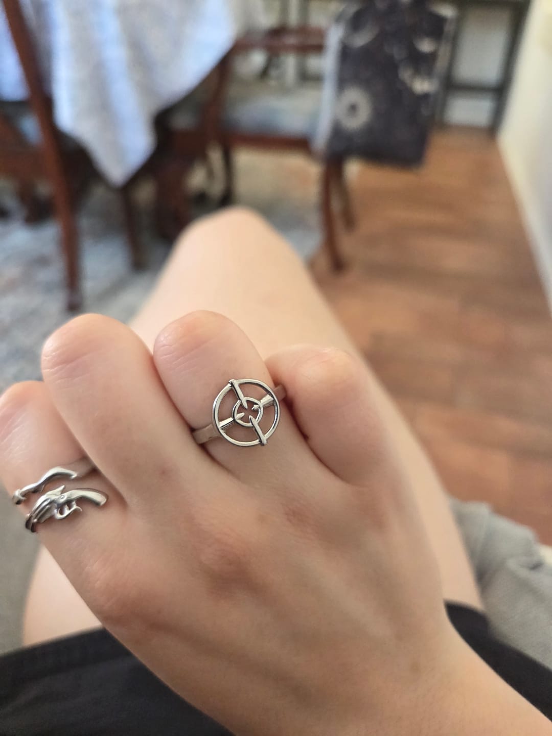 Customer photo review of CROSSHAIR RING