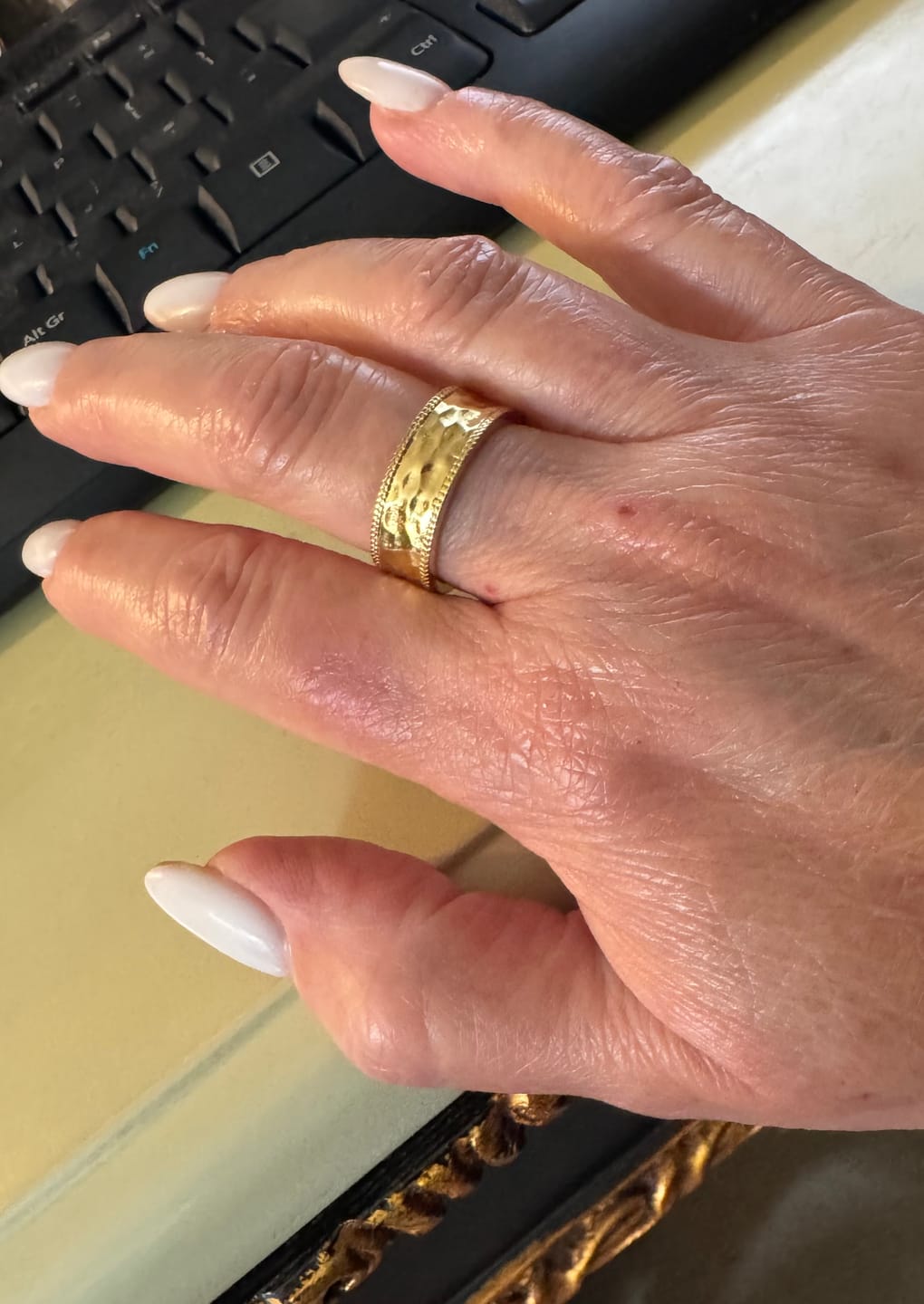 Customer photo review of Regalia Ring