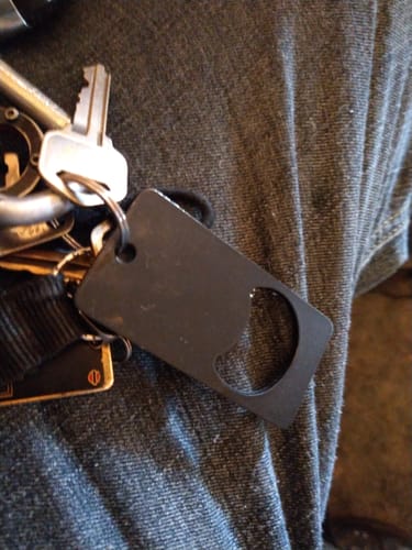 Customer photo review of BILLET BOTTLE OPENER