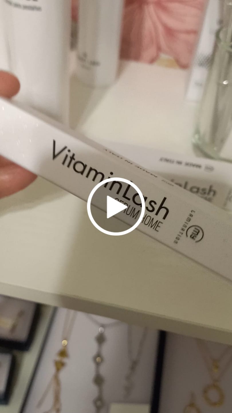 Customer video review of Vitamin Lash Serum | My Lamination