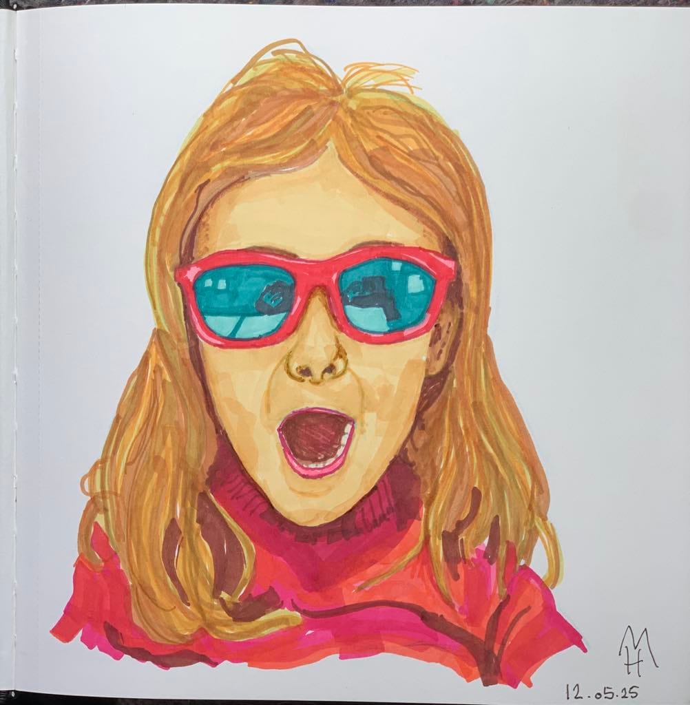 Customer photo review of Ohuhu Marker Pads Art Sketchbooks for Markers, 2 Pack