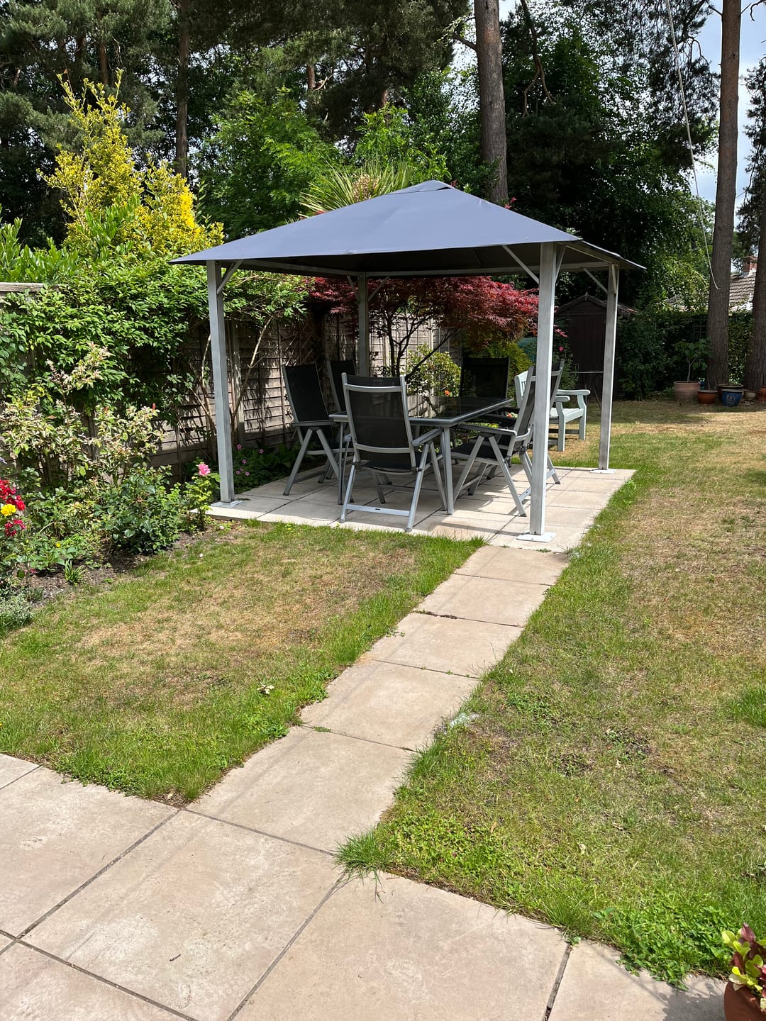 Customer photo review of Highfield Gazebo Canopy