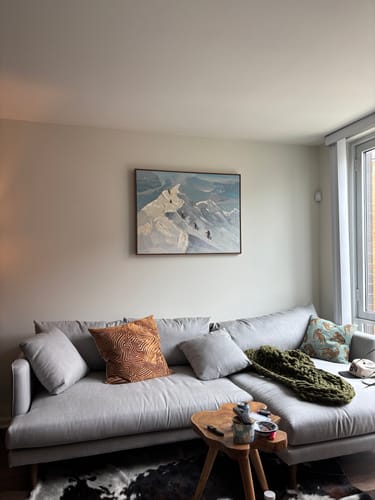 Customer review photo for Plaster Art Texture Painting #SG268