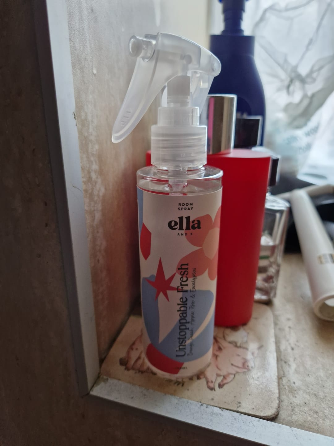 Customer photo review of Unstoppable Fresh Room Spray