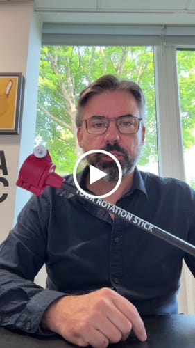 Customer video review of TRS Rotation Stick