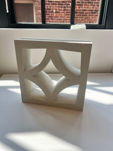 Rotary White 11 4 Breeze Block