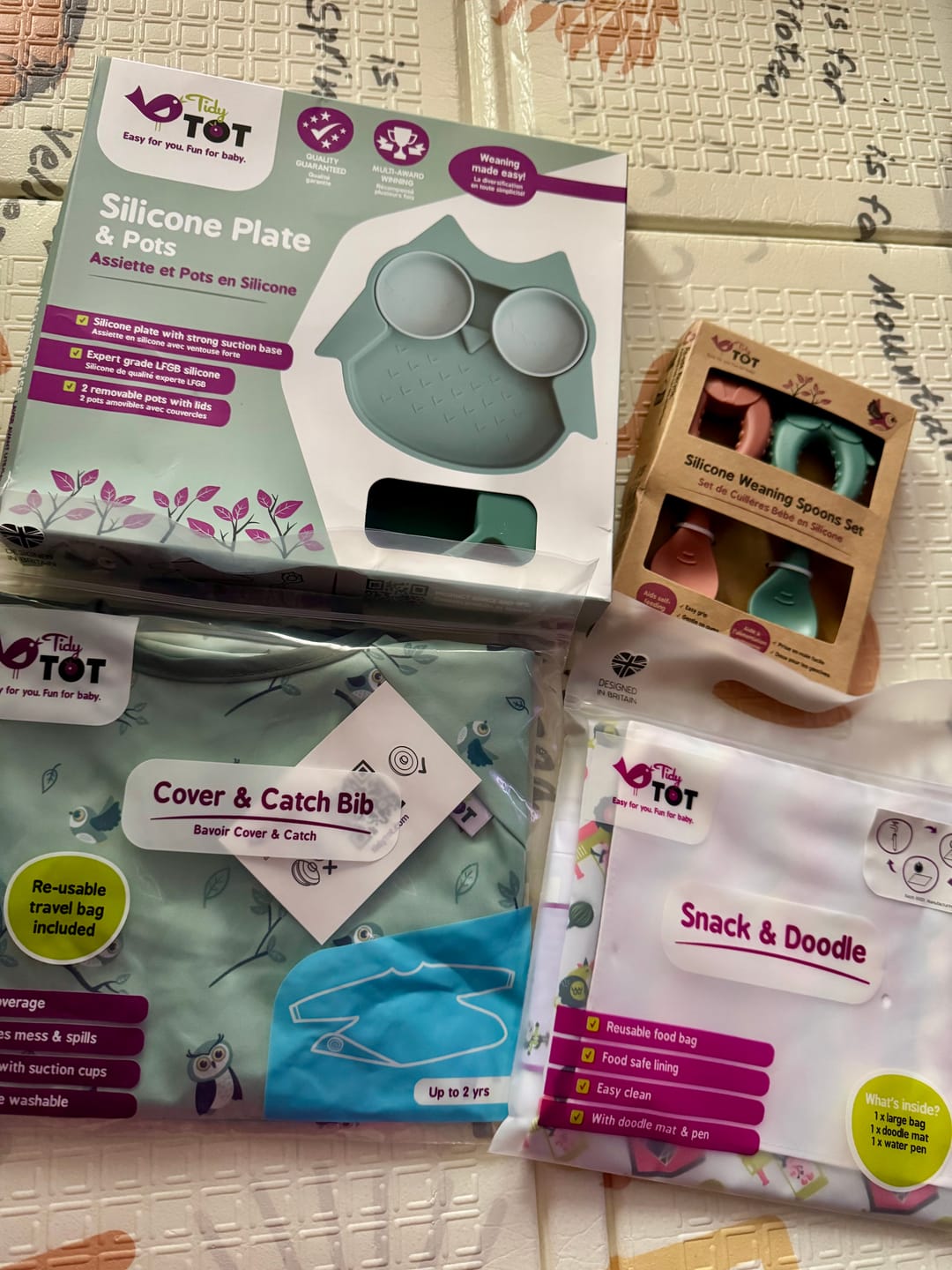 Customer photo review of Cover & Catch Bundle