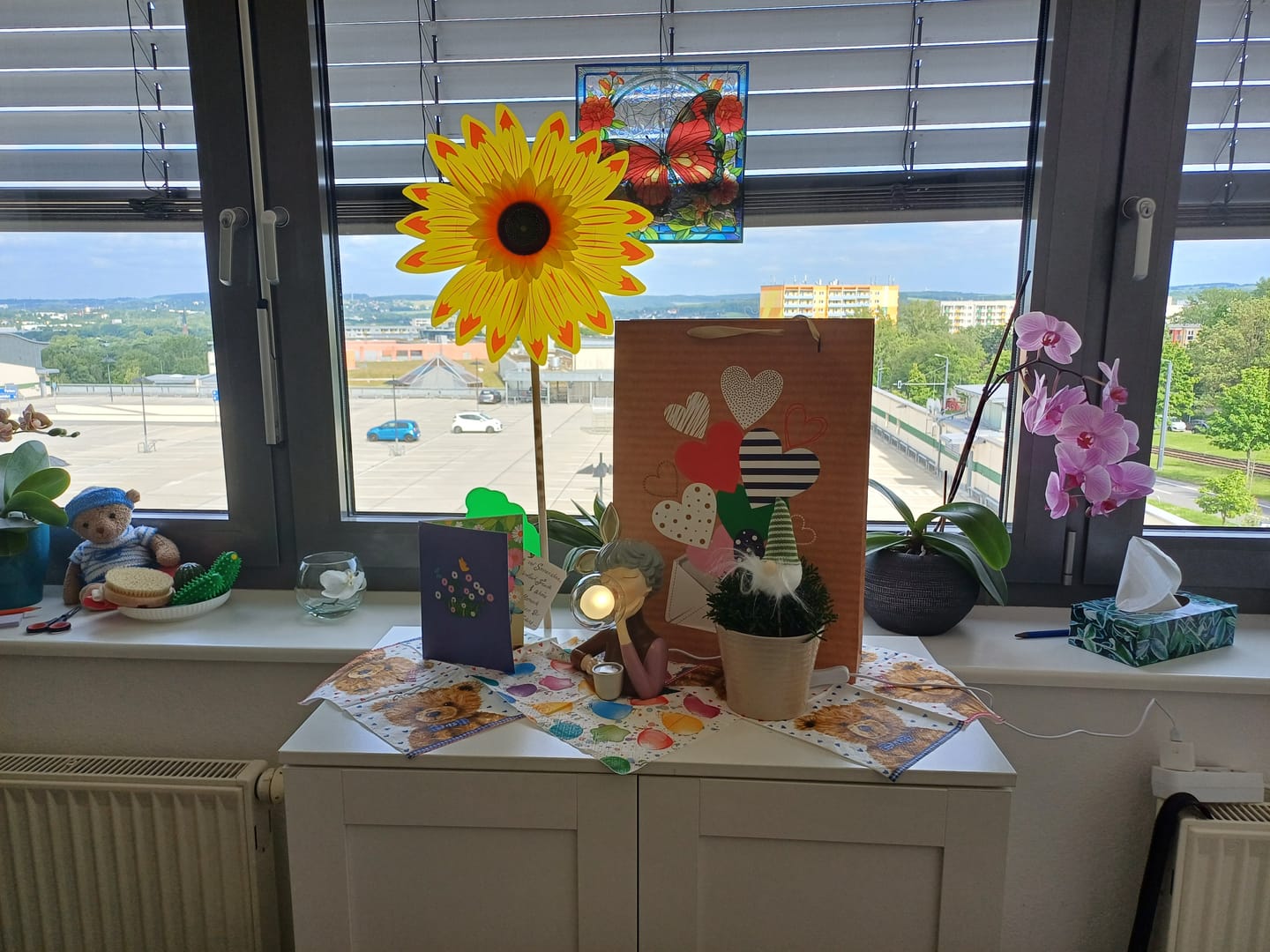 Customer photo review of Handgefertigte Tischlampe - CraftGlow