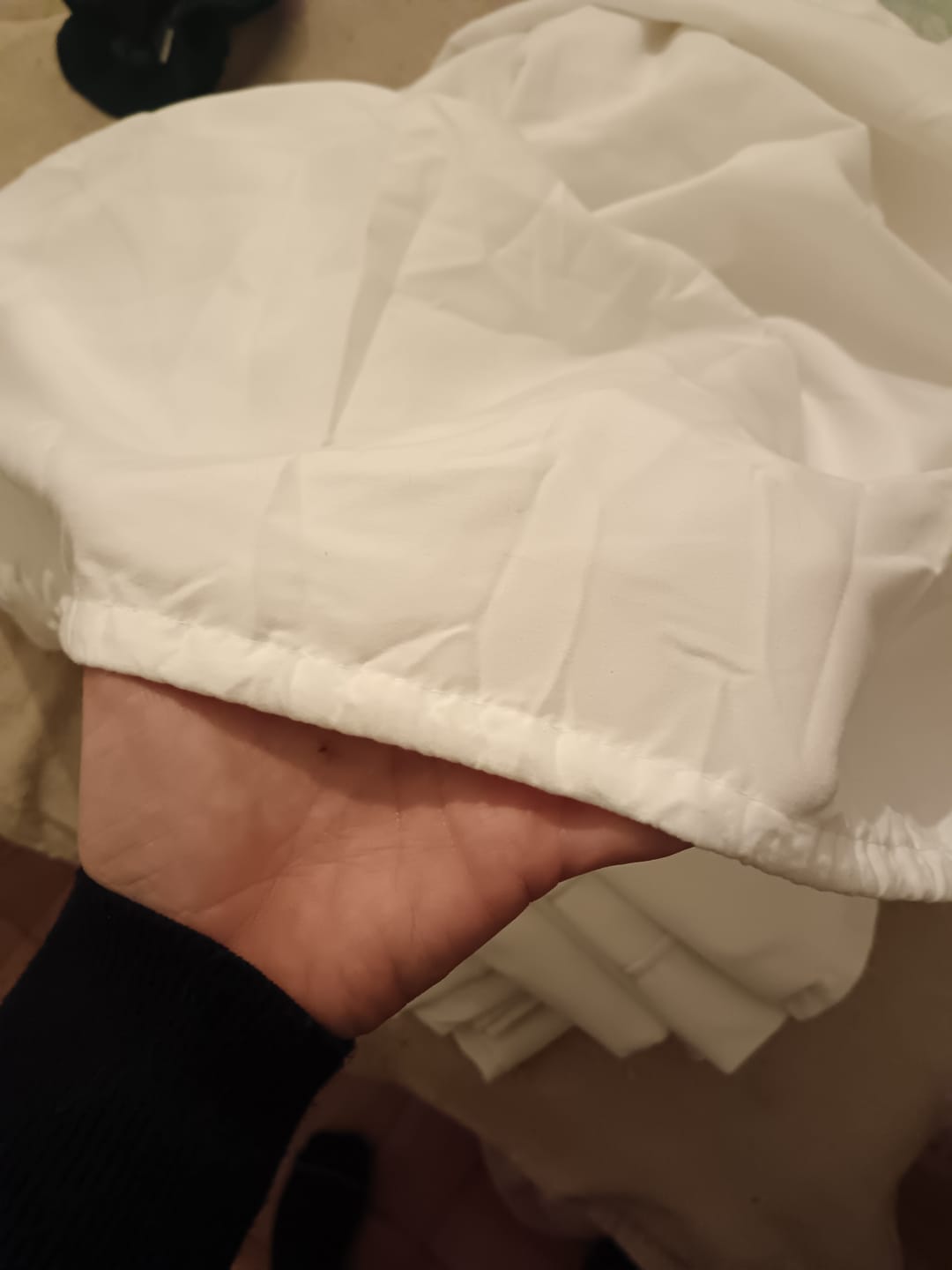 Customer photo review of Sábanas Lujo 1800 Hilos - 2 Plazas - Soft Touch