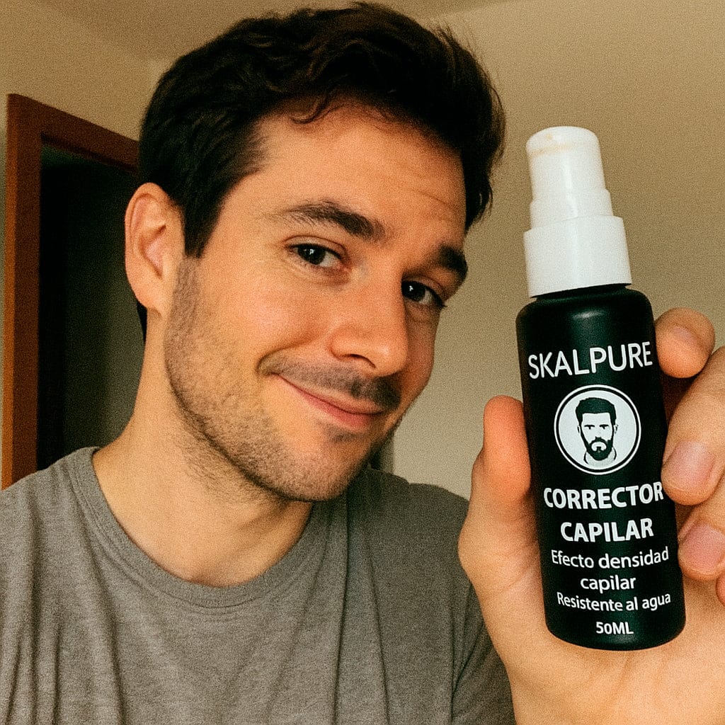 Customer photo review of SKALPURE® – Corrector Capilar Profesional