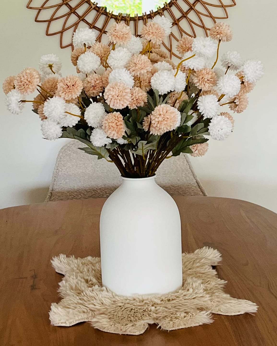 Customer photo review of Casa vaas - Mat wit