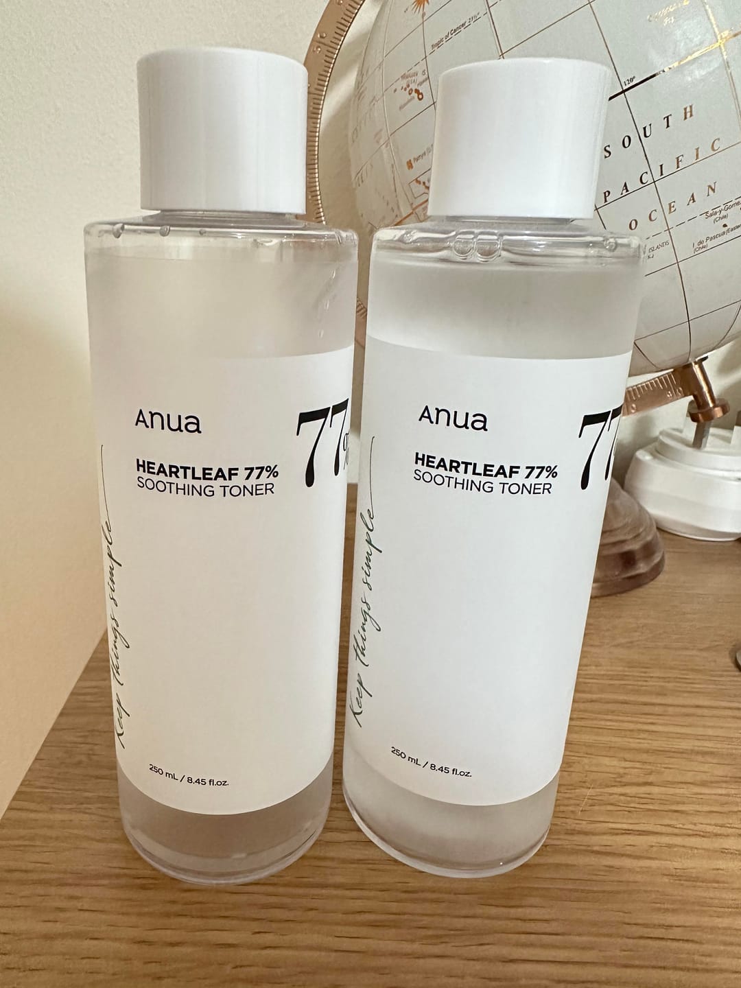 Customer photo review of Nomierinošs toniks Anua Heartleaf 77% Soothing Toner