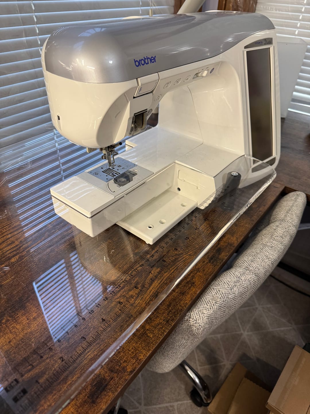 Customer photo review of Sew Steady Travel & Storage Bag