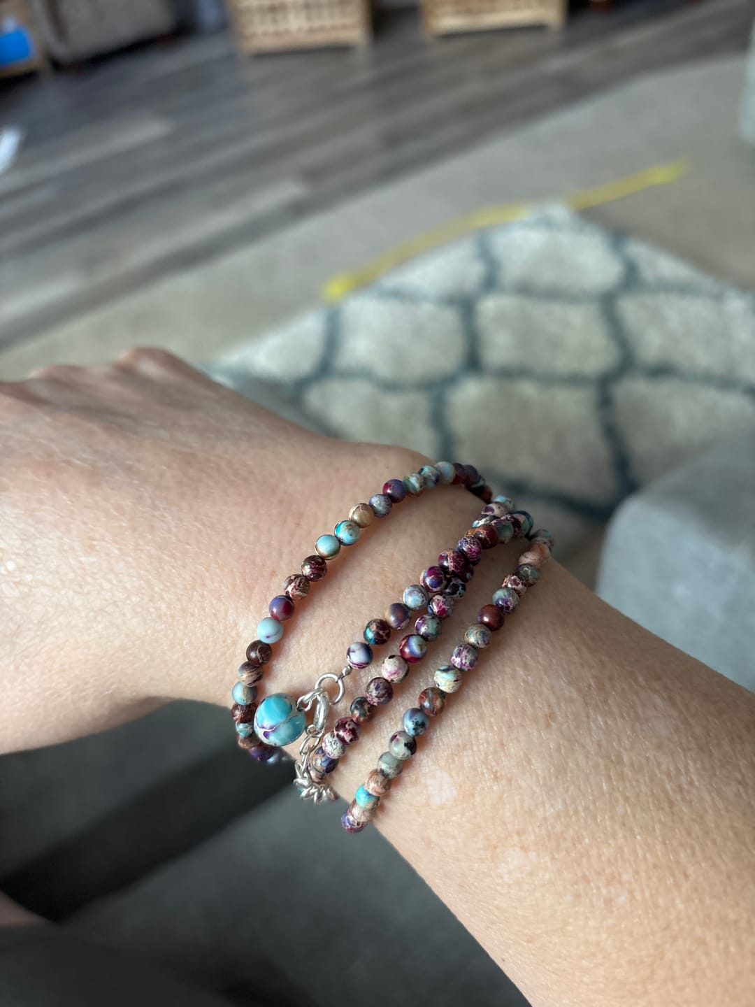 Customer photo review of Radical Joy Bracelet Stack