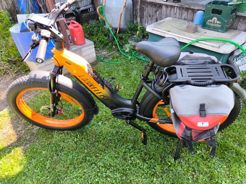 Customer photo review of Lankeleisi MG600 Plus 2025 Version 1000W 26" Fat Bike 960Wh All Terrain SUV E-Bike with Torque Sensor 48V 20Ah Battery