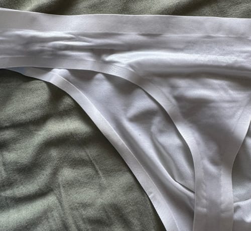 Customer photo review of 4 Pack ALLMIX Men's Sexy Seamless T-back Thongs