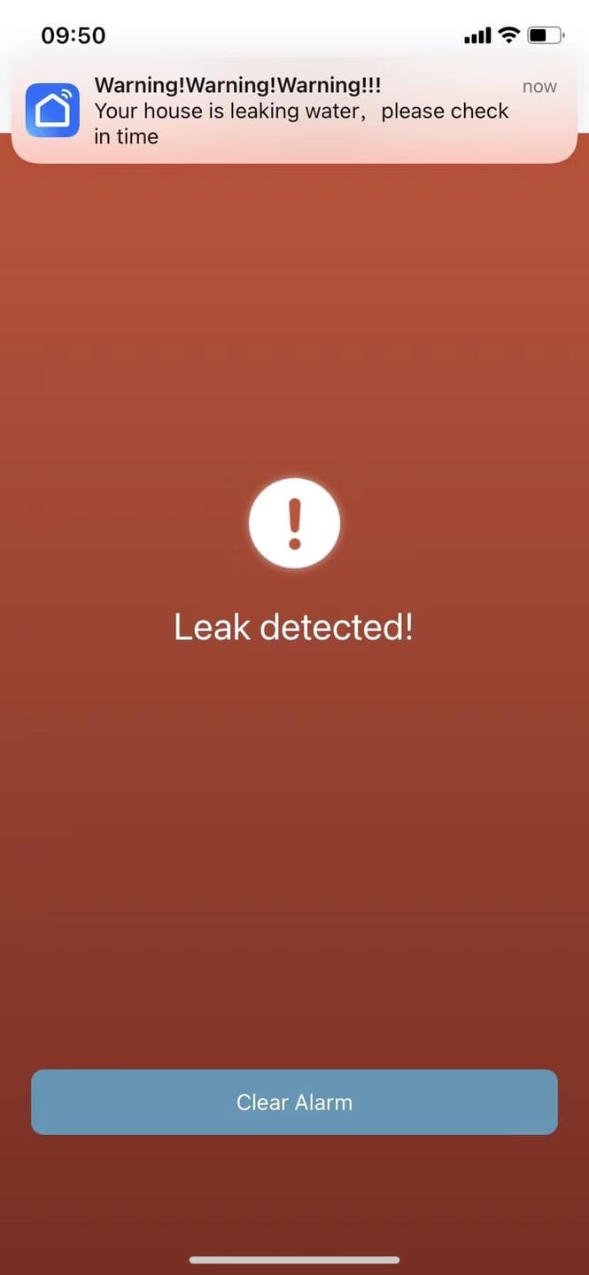 Customer photo review of Frizzlife LP365/LP365-P Smart Water Monitor and Automatic Shutoff Sensor,LP365/LP365-P