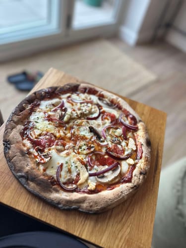 Customer photo review of Sourdough Pizza Bases