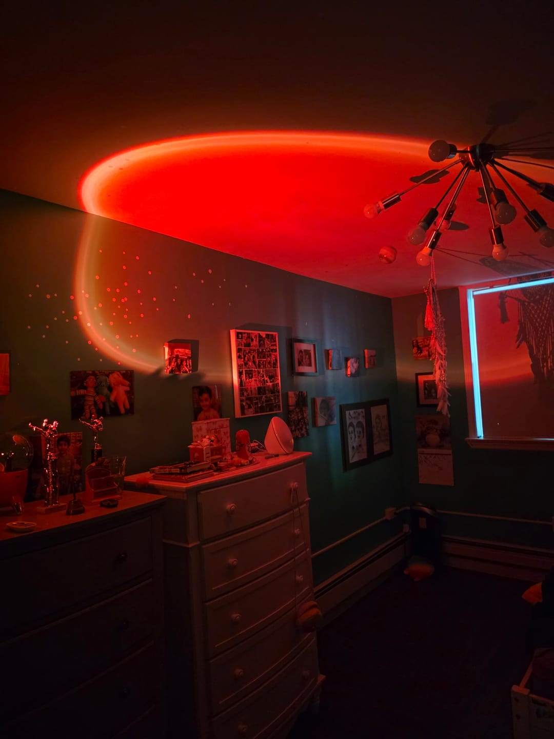 Customer photo review of Golden Hour Sunset Lamp