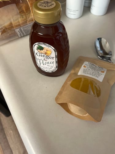 Customer photo review of Ginger Infused Honey