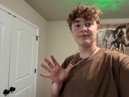 Customer photo review of 5mm Cuban Link Chain