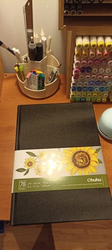 Customer photo review of Ohuhu Marker Pad - Libreta para Marcadores 200 g/m2