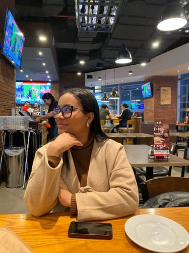 Customer photo review of CÁRDIGAN DIANA BEIGE