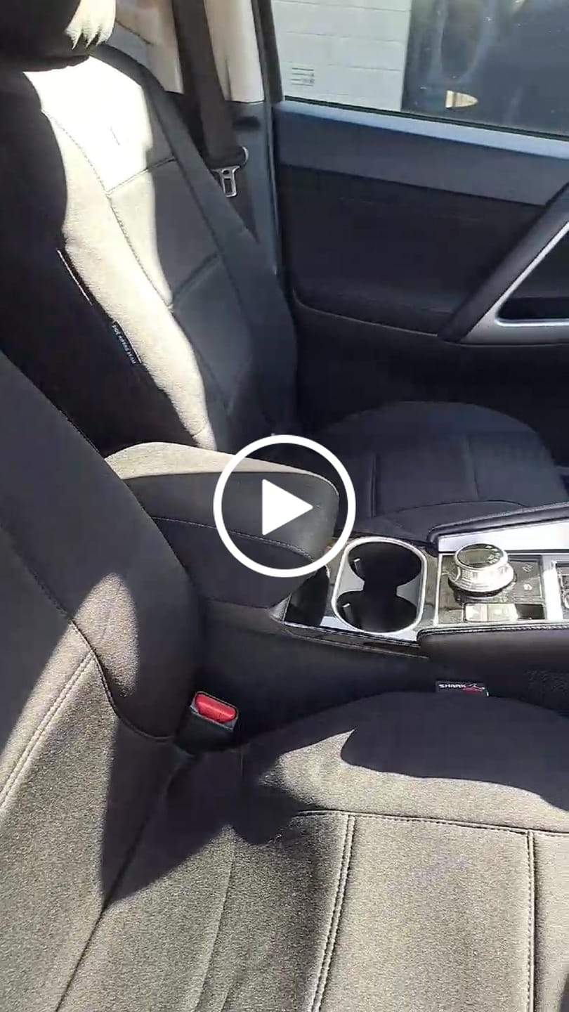 Customer video review of Sharkskin Seat Covers for Mitsubishi Pajero Sport 5 Seater (Oct/2015-On)