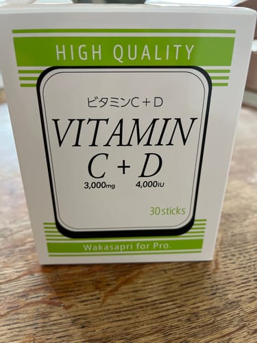 Customer photo review of ビタミンC+D -Wakasapri for Pro.