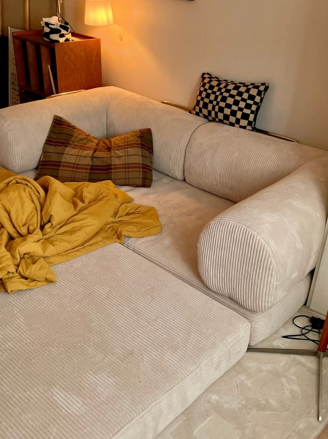 Customer photo review of Nova Sofa Bed-Eggshell